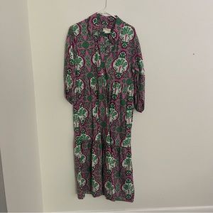 Bettina Tiered Shirt Dress by Maeve